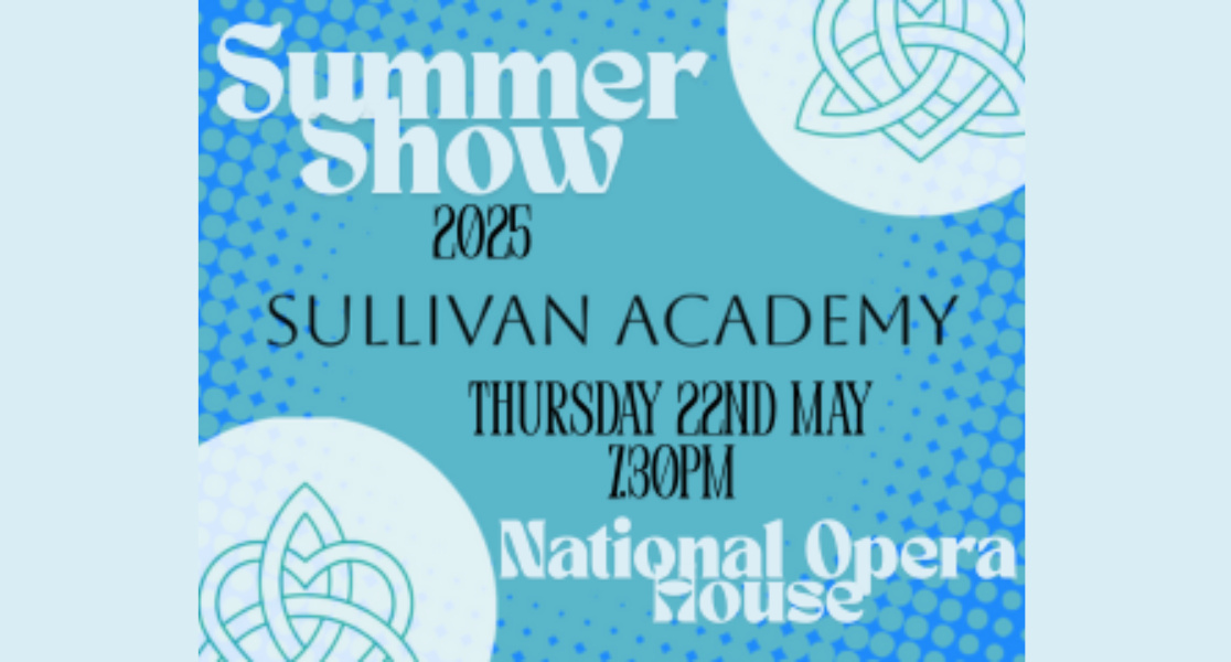Sullivan Academy Summer Show 2025 Web Banner 1190 X 600 px