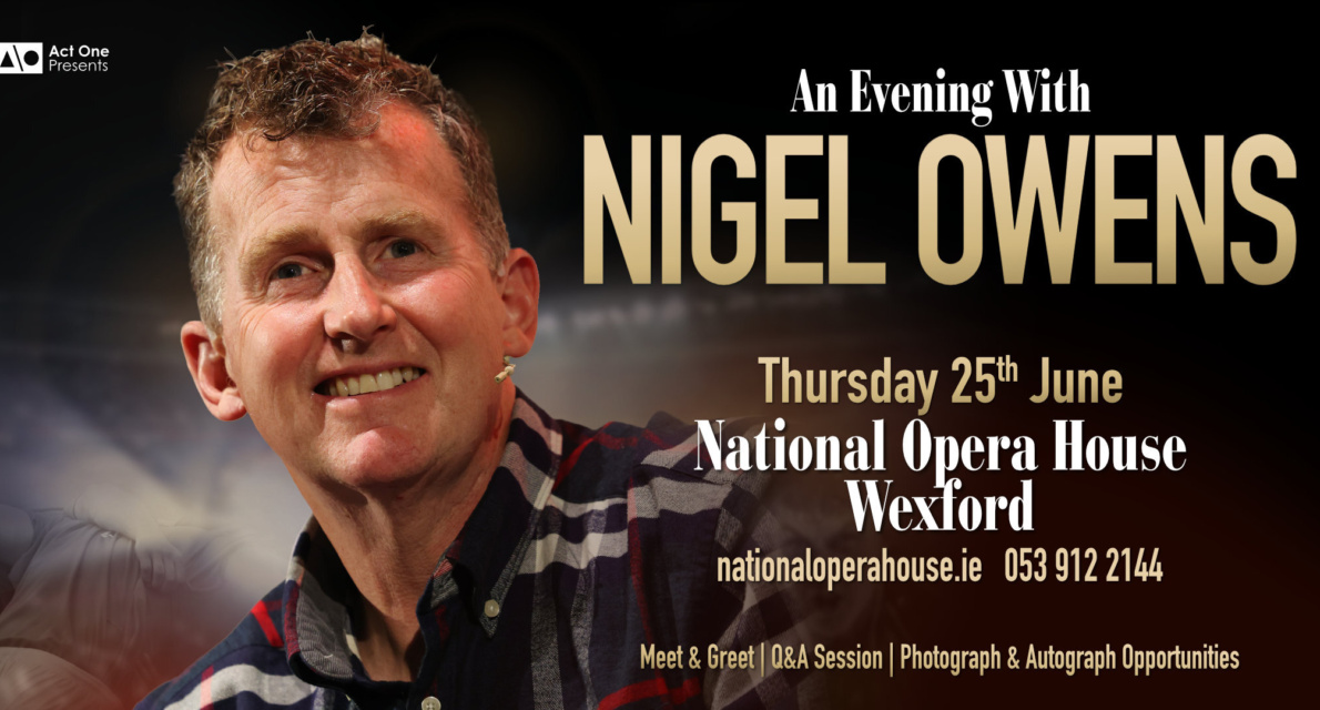 An Evening with Nigel Owens Wexford 2