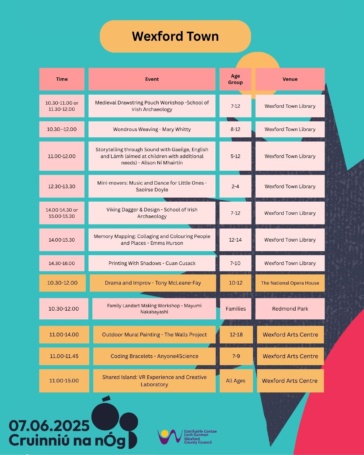 Wex Town Timetable cruinniu25 Insta